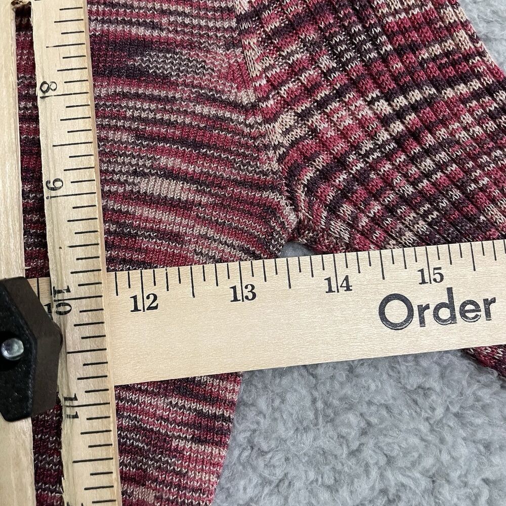 Urban Outfitters Bell Sleeve Ribbed Knit Top Size Large CROP Long Sleeve - Picture 8 of 9